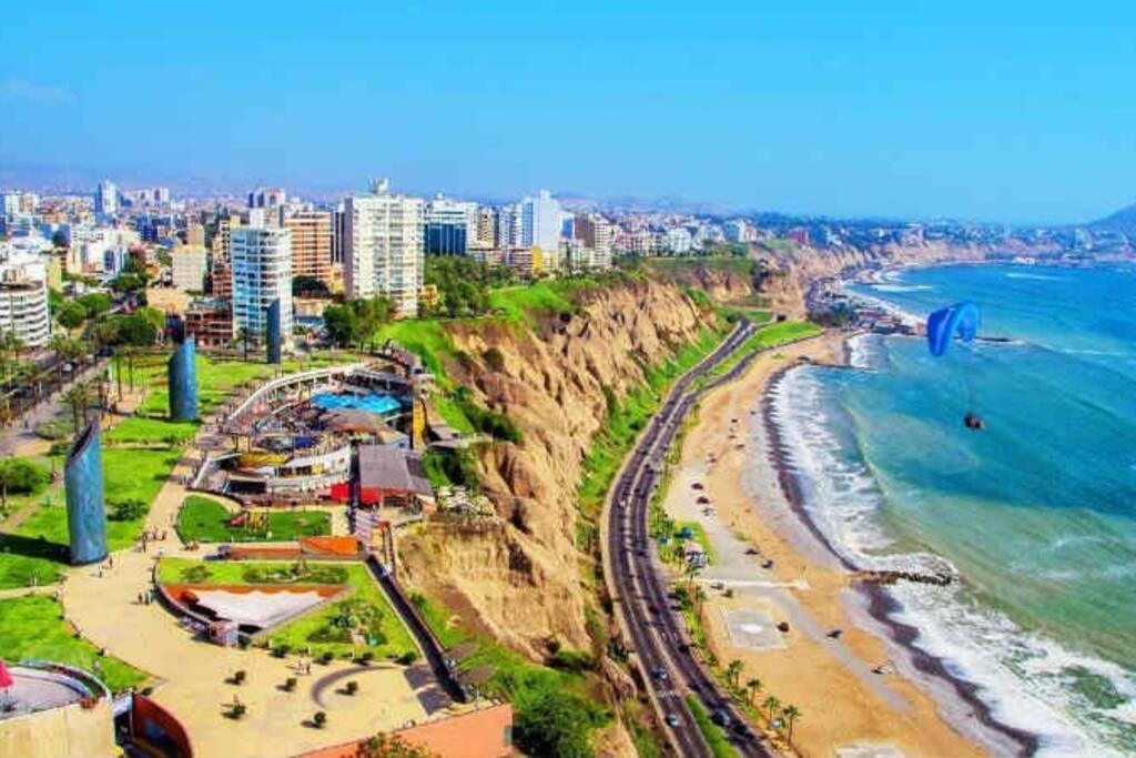 Apartamento Entero En Centro De Miraflores - 2 Habitaciones Lima Eksteriør bilde